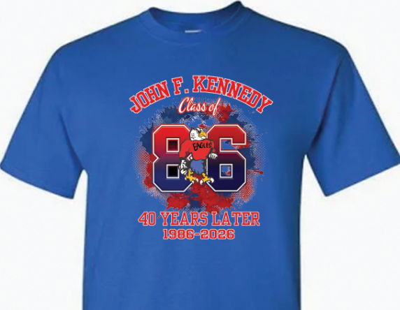 JFK Class of 1986 t-Shirts