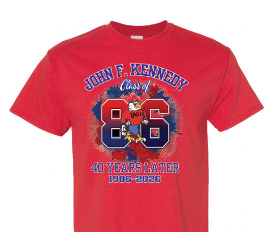 JFK Class of 1986 t-Shirts