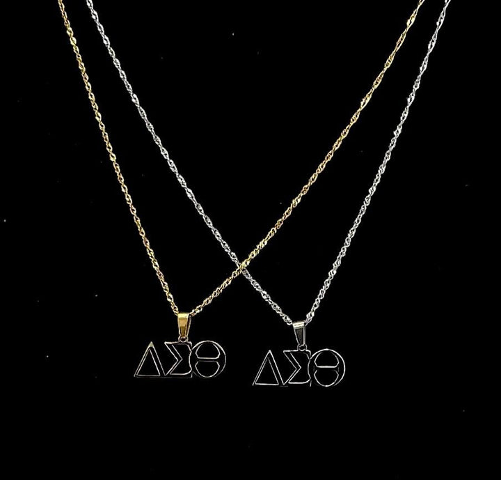 Delta Sigma Theta Necklace