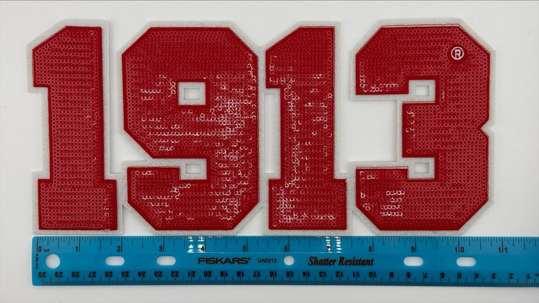 Delta Sigma Theta Chenille or Sequence Iron on Patches