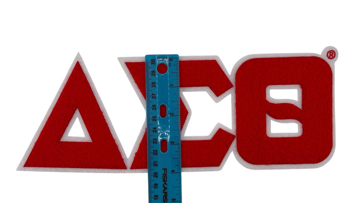 Delta Sigma Theta Chenille or Sequence Iron on Patches