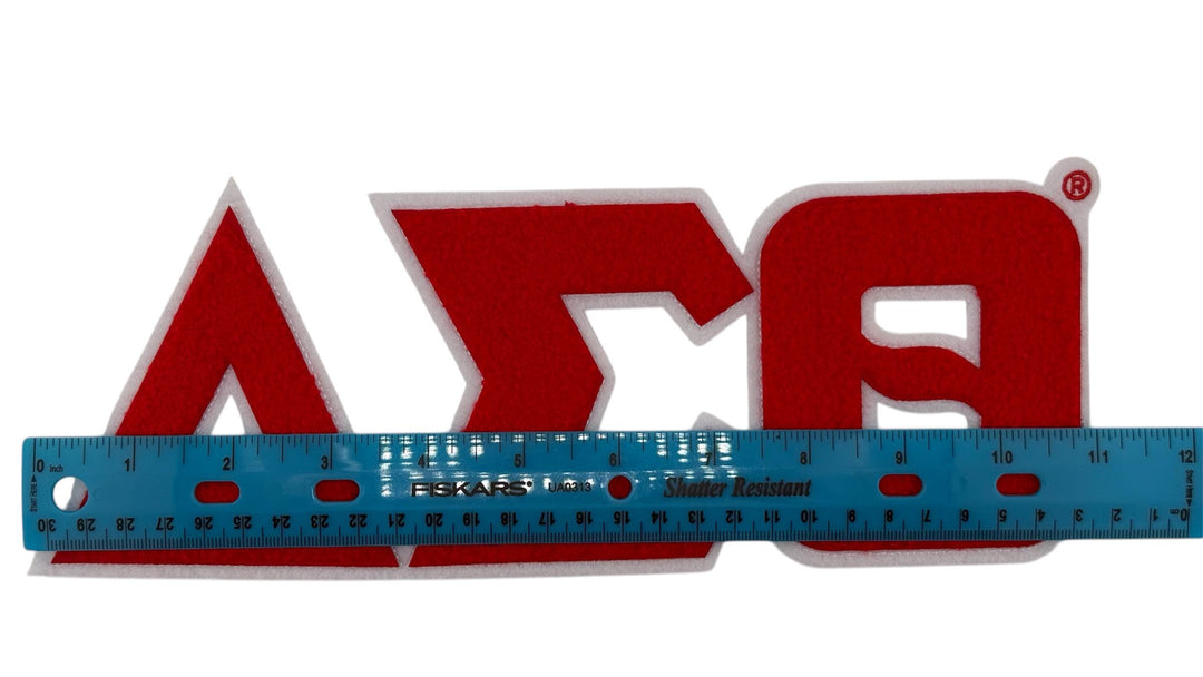 Delta Sigma Theta Chenille or Sequence Iron on Patches