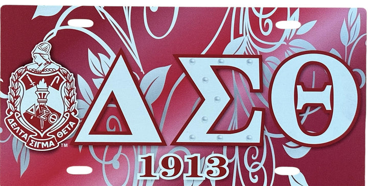 Delta Sigma Theta Vanity Plate
