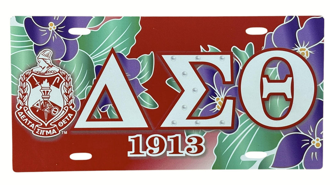 Delta Sigma Theta Vanity Plate