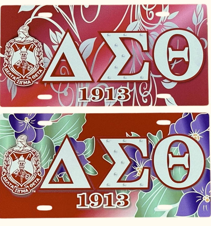 Delta Sigma Theta Vanity Plate