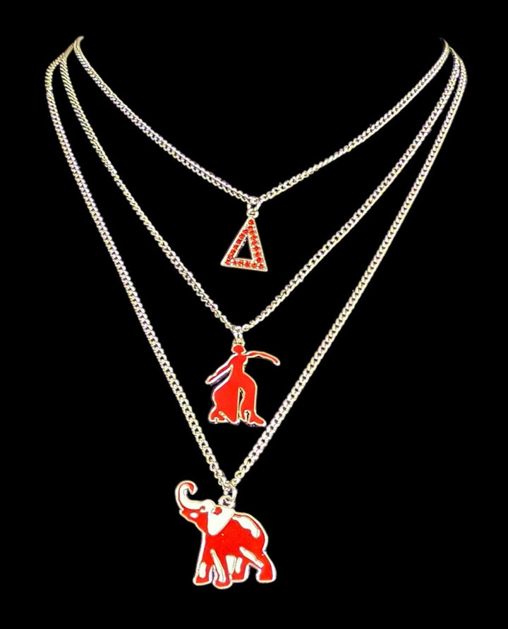 Delta Sigma Theta Necklace