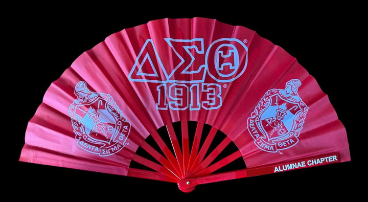 Larger Size -Delta Sigma Theta Fans- name on handle