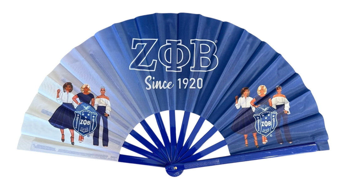 Larger Size -Zeta Phi Beta Fans- name on handle