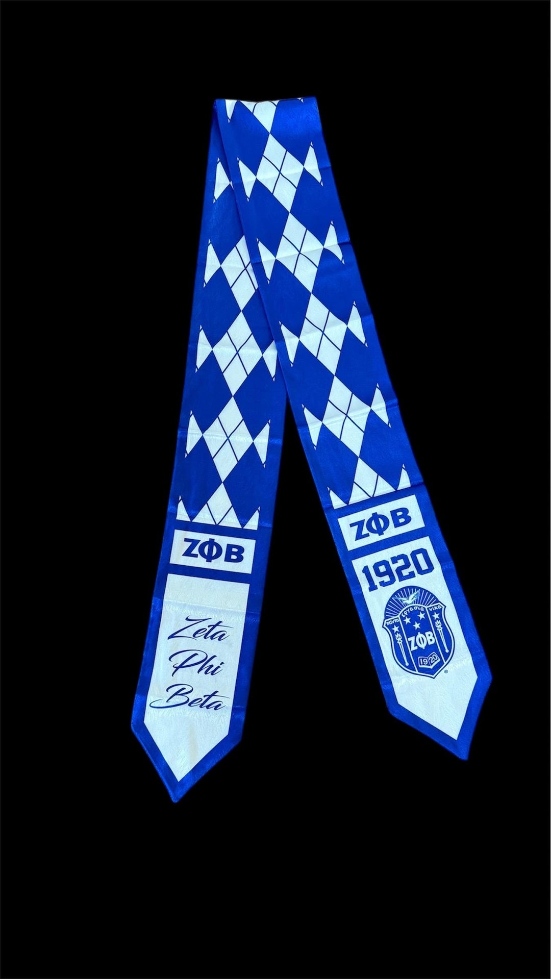 Zeta Phi Beta scarves