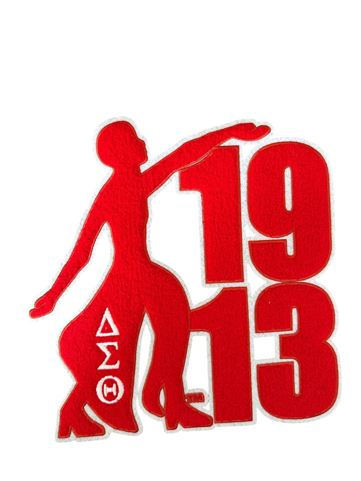Delta Sigma Theta Chenille  Patches