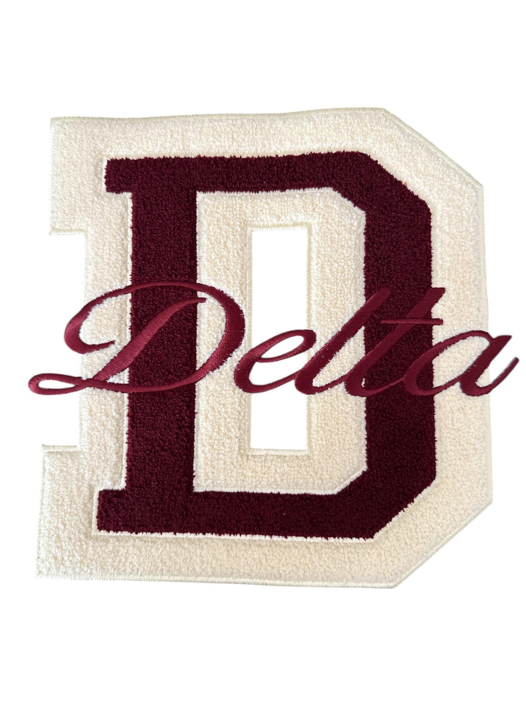 Delta Sigma Theta Chenille  Patches