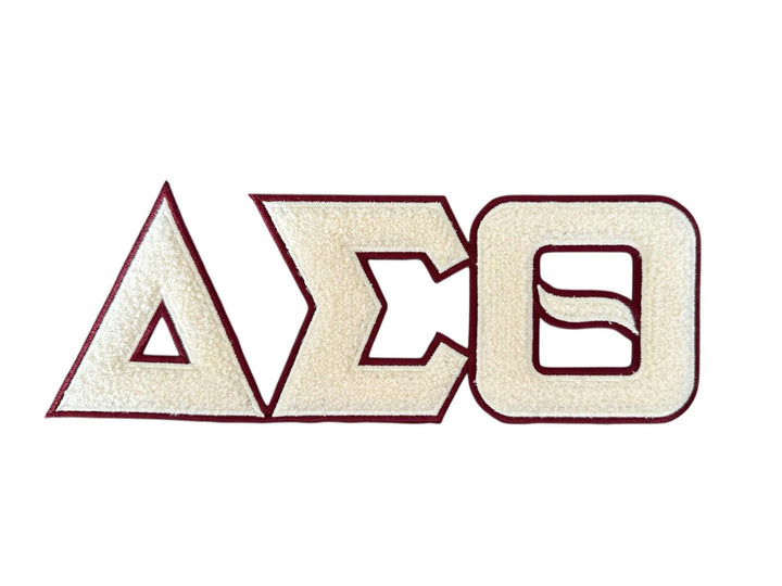 Delta Sigma Theta Chenille  Patches