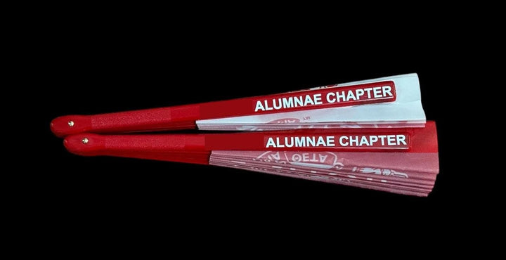 Larger Size -Delta Sigma Theta Fans- name on handle