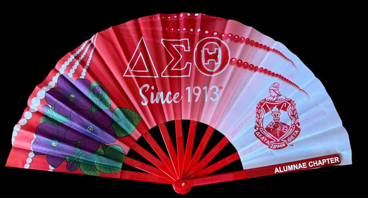 Larger Size -Delta Sigma Theta Fans- name on handle