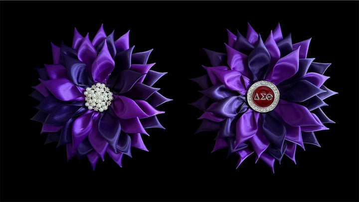 Delta Sigma Theta Corsage (purple)
