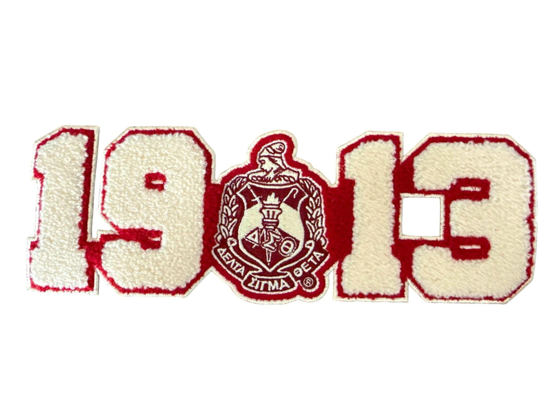 Delta Sigma Theta Chenille  Patches
