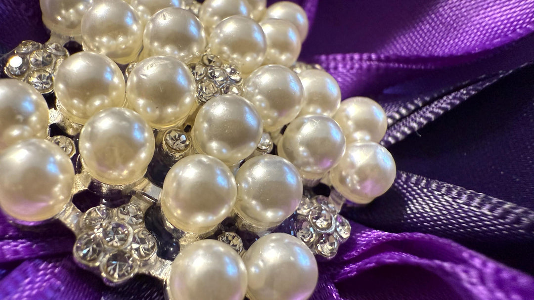 Delta Sigma Theta Corsage (purple)