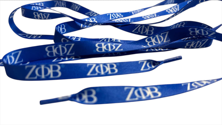 Zeta Phi Beta Shoe Laces