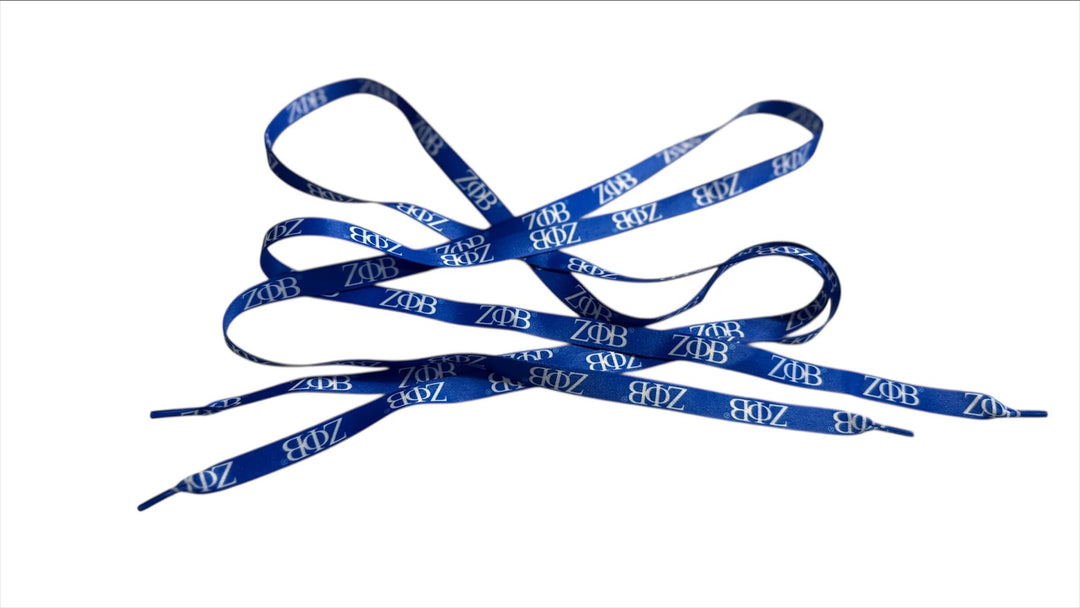 Zeta Phi Beta Shoe Laces