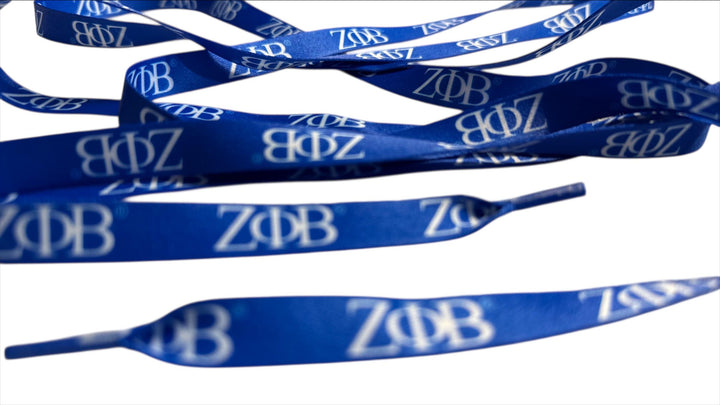 Zeta Phi Beta Shoe Laces