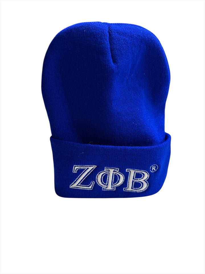 Zeta Phi Beta knit skull cap